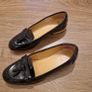Black Patent Loafers Image 2