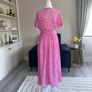 Ladies Pink & White Summer Dress from Dunnes Stores Image 10