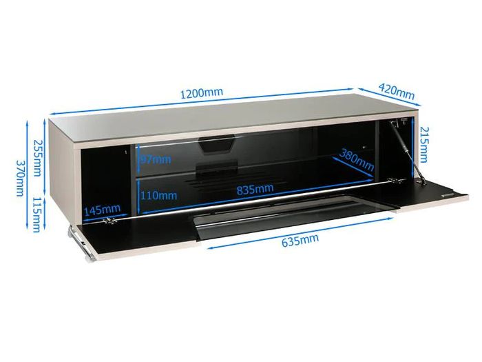 Alphason Chromium 2 1600 - Black - Cro2-1200cb-blk