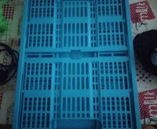 Folding crate