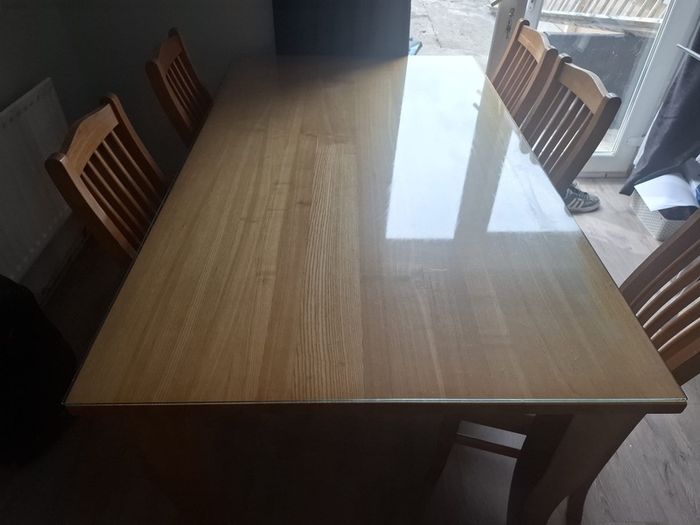 solid oak table