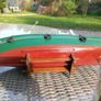 Handmade trawler boat, collectible,  D18 Image 8