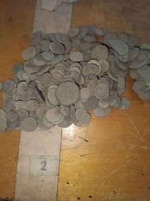 Roman coins for cleaning