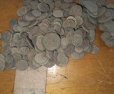 Roman coins for cleaning