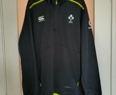 Canterbury IRFU Ireland Rugby ThermoReg 1/4 Zip Training Top