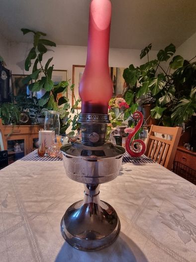 Vintage oil lamp