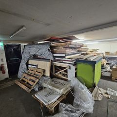 Free sets for stage shows OR scrap wood