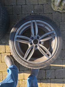 Genuine BMW 351M 19 Inch Staggered Alloy Wheels. MORE PICS