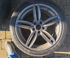 Genuine BMW 351M 19 Inch Staggered Alloy Wheels. MORE PICS