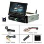 2581 7" Single DIN Car MP5 DVD Player Radio Stereo GPS Sat Nav EU Map + Camera Image 9