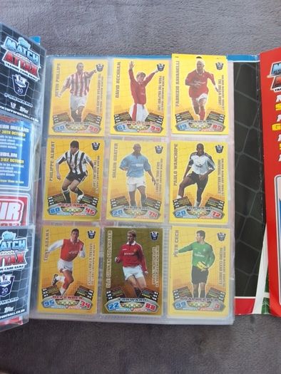 Match attax 2011 2012 cards