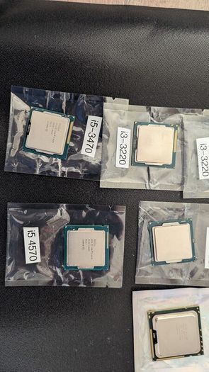 Selection of Intel Core ix/Pentium 1st to 7th generation processors