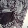 Black & Grey Graphic Print Mini Skirt Image 2