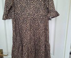 Girls Dress/River Island Leopard Print ..  Age 11 to 12 Years