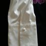 Ladies Cream tuxedo dress  jacket Size 10 Image 4