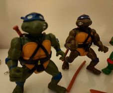 Tmnt Vintage Action figures 1988