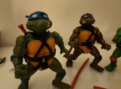 Tmnt Vintage Action figures 1988