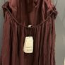 Mango Brown Glitter Hand Beaded Maxi Backless Dress size 10 Image 4
