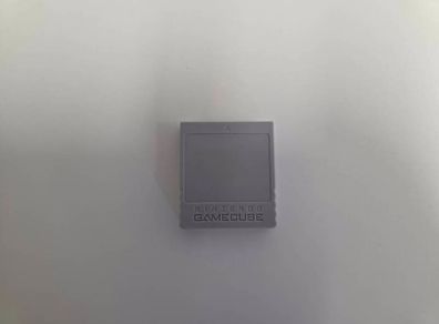Nintendo Gamecube Memory Card