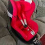 Cybex Sirona Car Seat & ISOFIX Base - Red Image 2