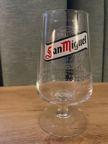 San Miguel Pint Glass