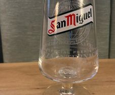 San Miguel Pint Glass