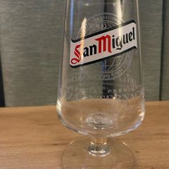 San Miguel Pint Glass