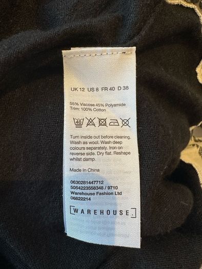 Warehouse jumper/shirt - Sz 12
