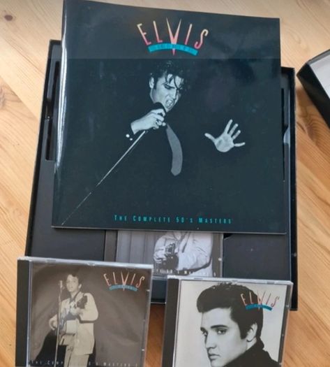 Elvis Presley Vintage - Highly Collectable  The 1992 release of "Elvis Presley: The King of Rock 'n' Roll - The Complete 50's Masters".  5-CD box set format