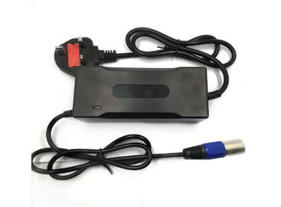 POWER 48V 2A Battery Charger for Electric Bike Electric Scooter 54.6V Lithium Battery Pack UK Plug Power Cables