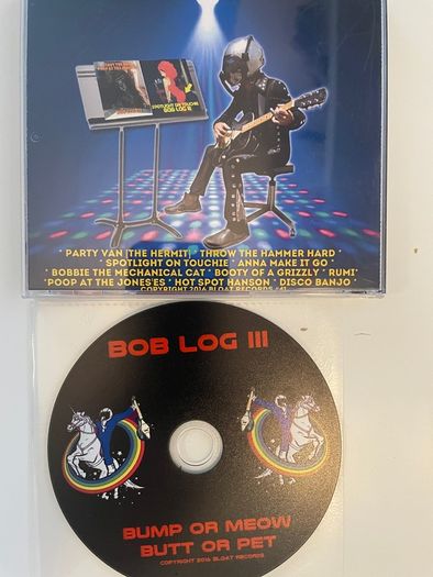 Bob Log III - various CD's