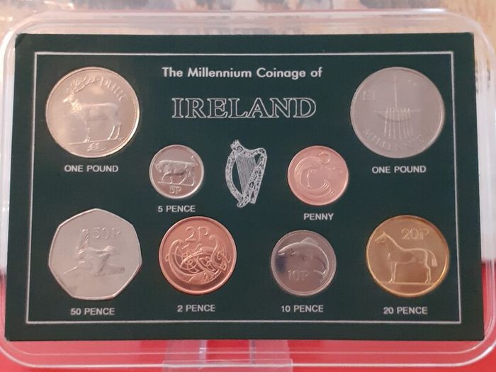 Year 2000, Millennium Coin Set. Free Post