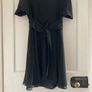 Black Silk Dress Image 2