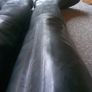 RUBBER, Vulcanized rubber chest waders size 10.5 black Image 8