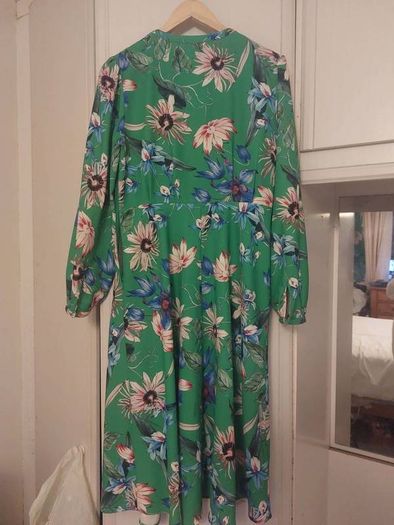 Green Floral Dress