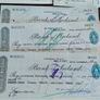 23X 1934 Bank of Ireland Belfast Cheques Image 2