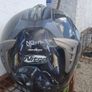 Leather pants and helmet Image 3