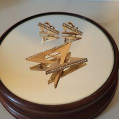 Vintage "coro" brooch & earring set