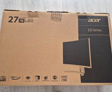Acer 27" curved FHD Led Monitor White