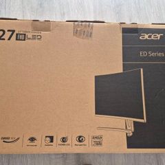 Acer 27" curved FHD Led Monitor White
