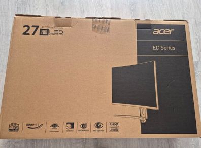 Acer 27" curved FHD Led Monitor White