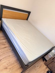 Double Bed with memory foam mattress