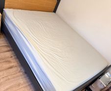 Double Bed with memory foam mattress
