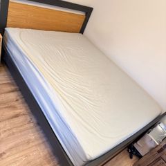 Double Bed with memory foam mattress