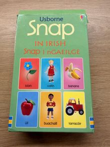 Snap / flash cards in Irish / as Gaeilge