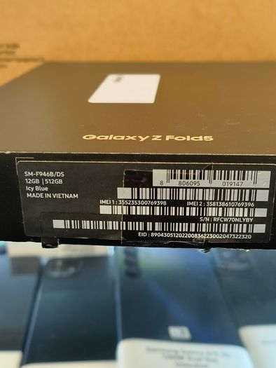 SAMSUNG Galaxy Z Fold5 512GB Dual Sim Unlocked Foldable Icy Blue (NEW/ EU)