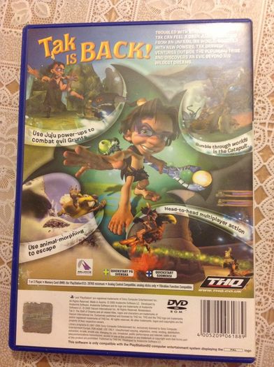 Tak 2.  The Staff of Dreams.  PS2 game.