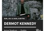 Dermot Kennedy tickets sale or swap