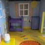 Peppa Pig wooden house with characters Image 2