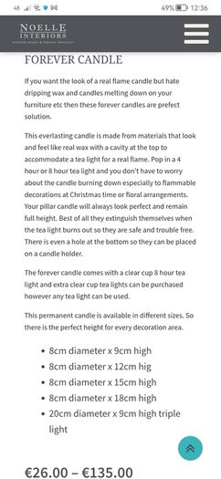 candles